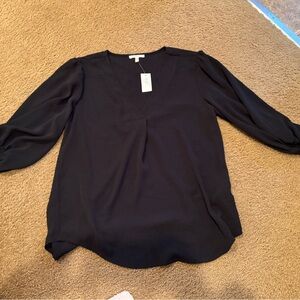 Elegant Black Women's Top